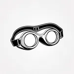 round goggles image